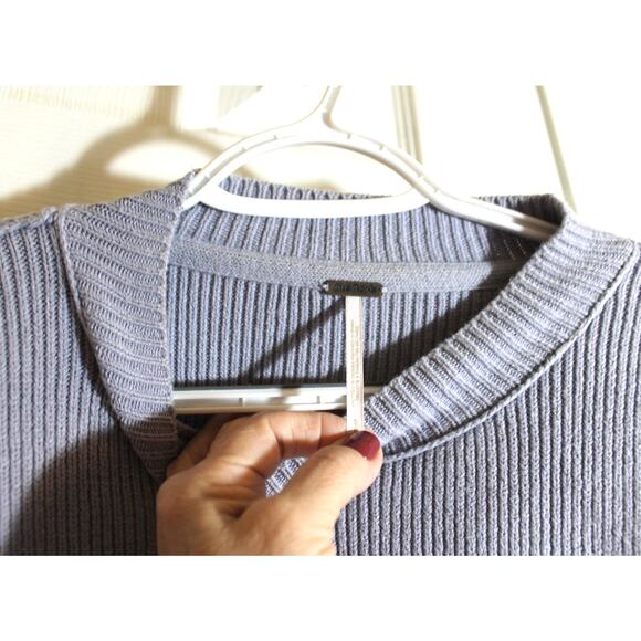 Free People Lilac Easy Street Oversized Pullover Sweater sz S - Picture 4 of 4